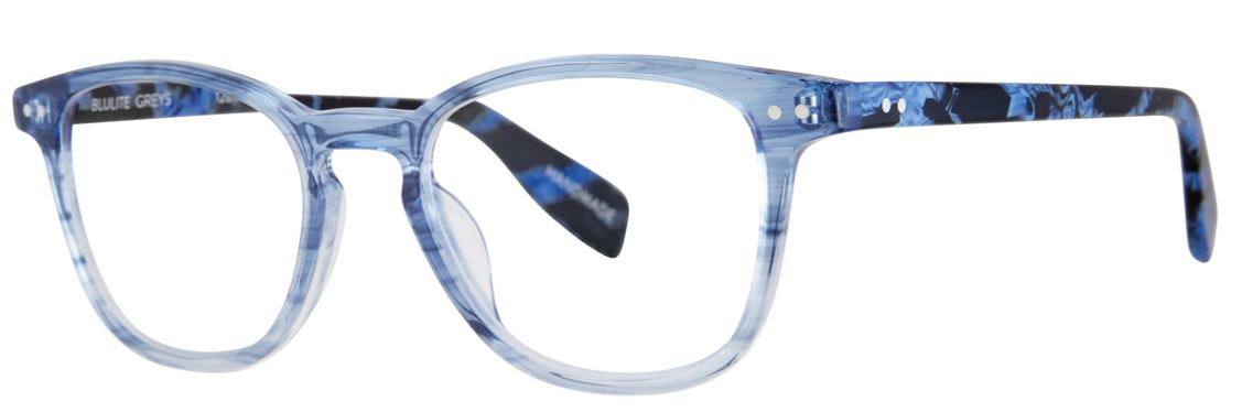Scojo Greys Blulite Reader in Cerulean Drop - ReadingGlassWorld