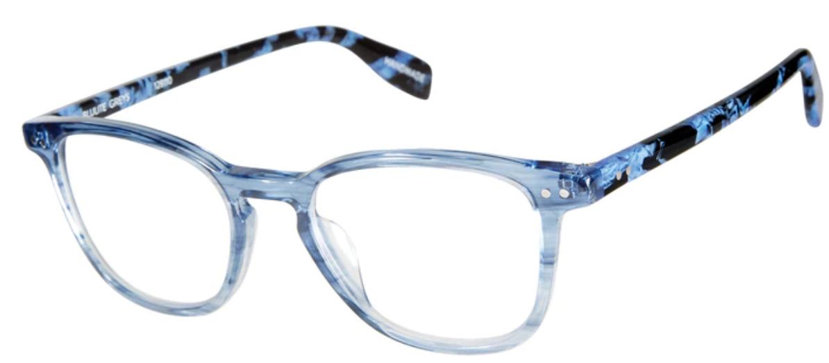 Scojo Greys Blulite Reader in Cerulean Drop - ReadingGlassWorld