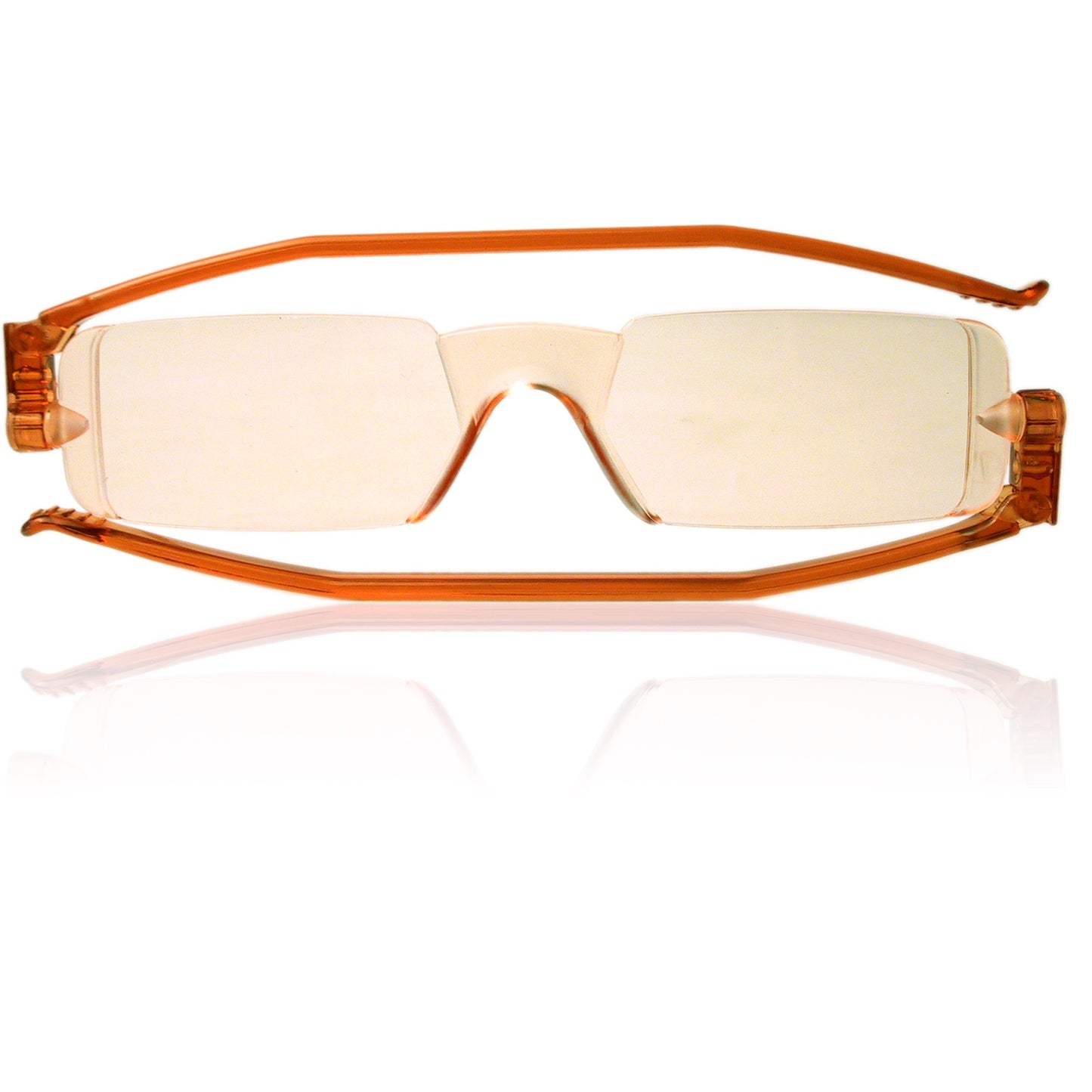 Nannini Compact 1 Computer Reader in Orange Reading Glasses