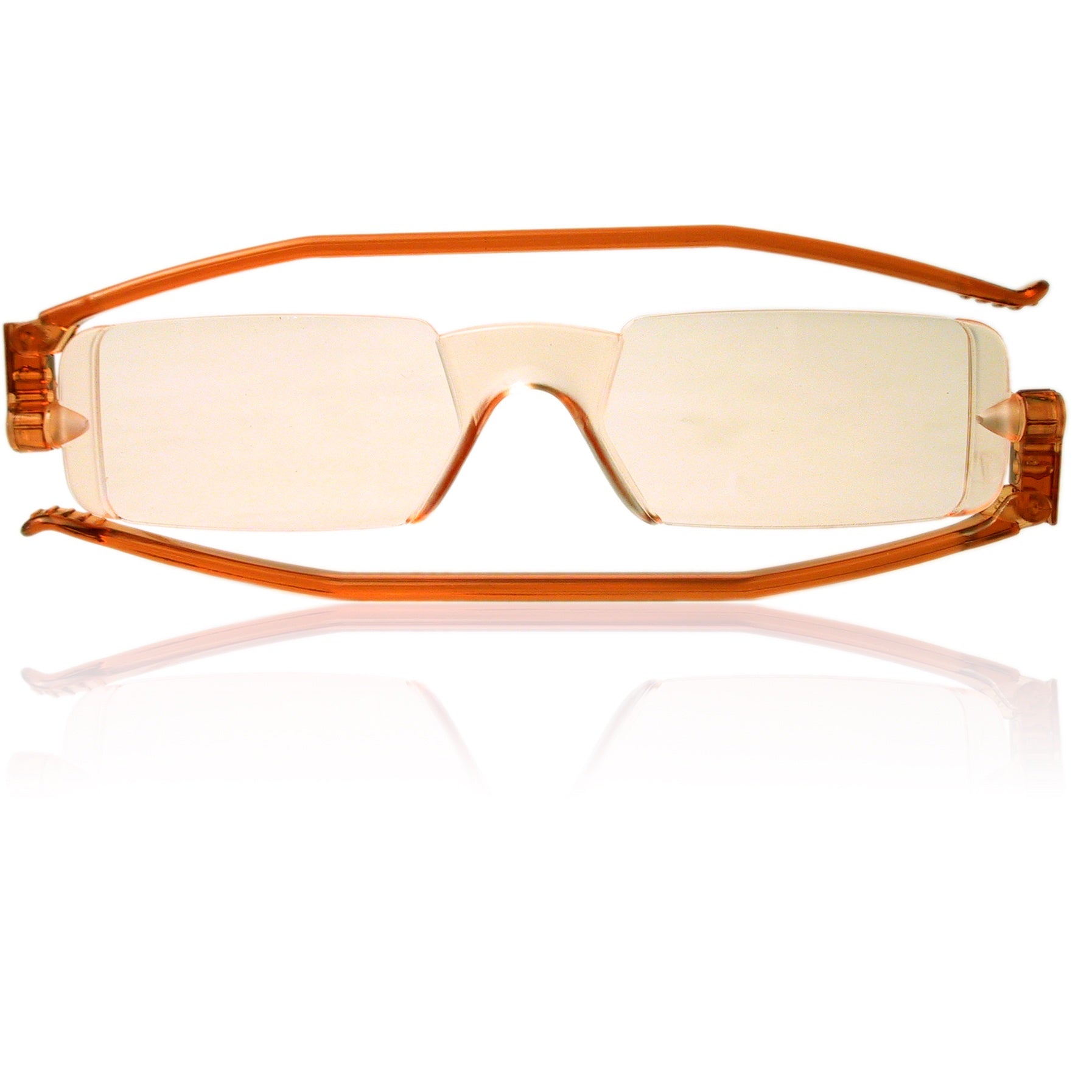 Nannini Compact 1 Computer Reader in Orange Reading Glasses