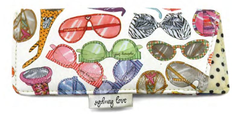 Sydney Love 719 in Black Floral - ReadingGlassWorld