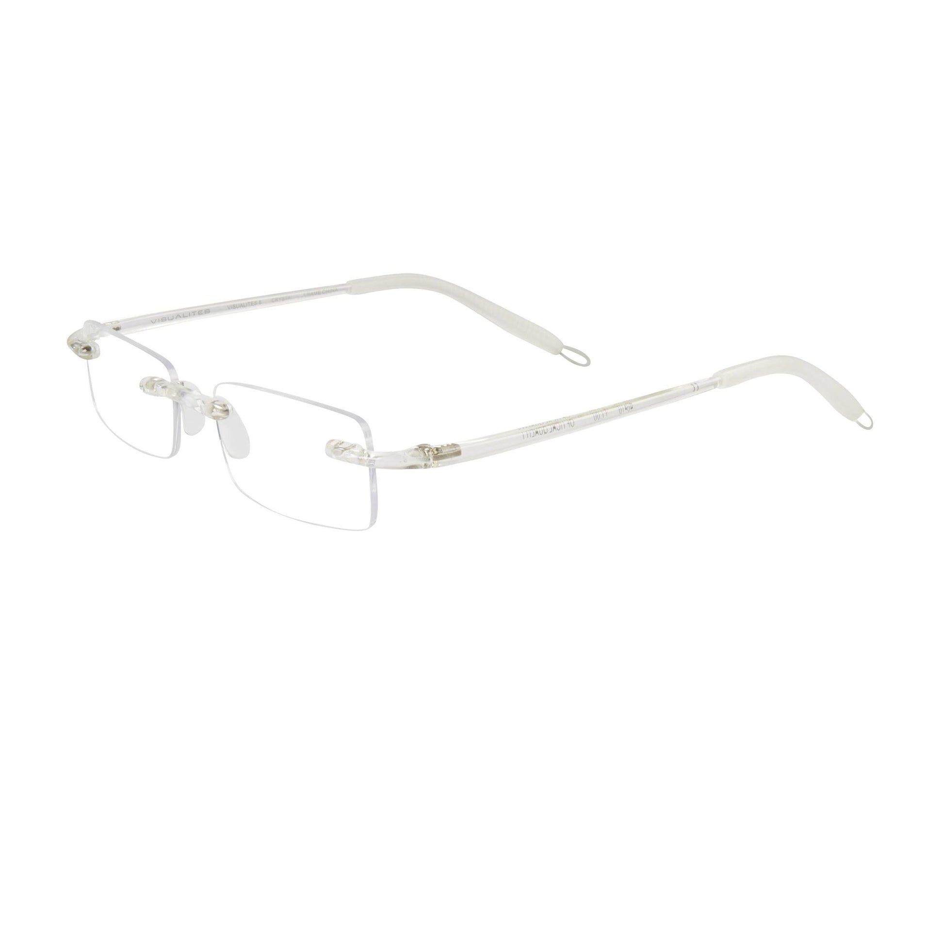 Visualites 08 Rimless Rectangle in 8 Exciting Colors