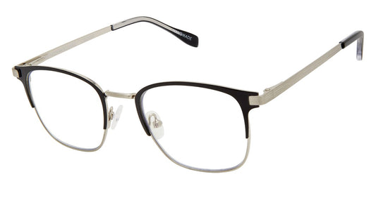 Scojo Abingdon Square Blue Light filtering in Black/Antique Silver or Tortoise Gold