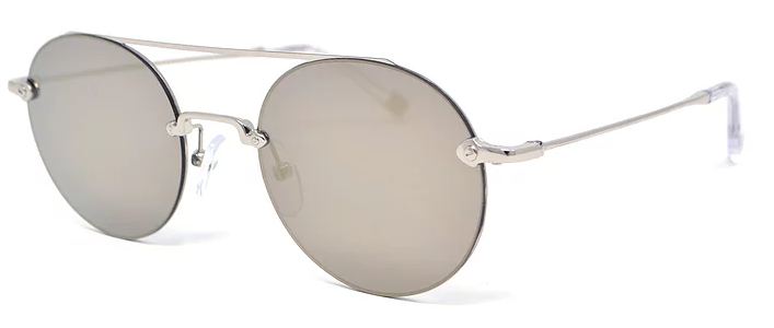 Scojo New York ACE in silver w/flash lenses - ReadingGlassWorld