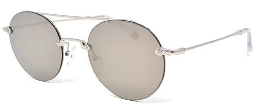Scojo New York ACE in silver w/flash lenses - ReadingGlassWorld