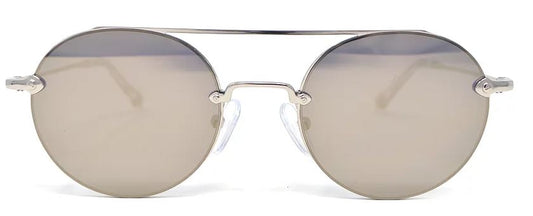 Scojo New York ACE in silver w/flash lenses - ReadingGlassWorld