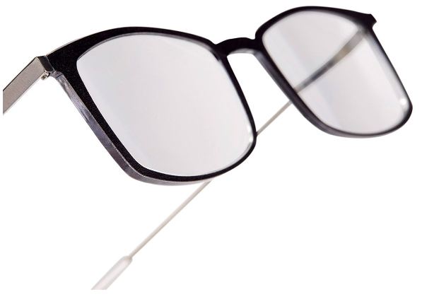 Thin Optics Brooklyn Reading Glasses in Black, Red or Clear - ReadingGlassWorld