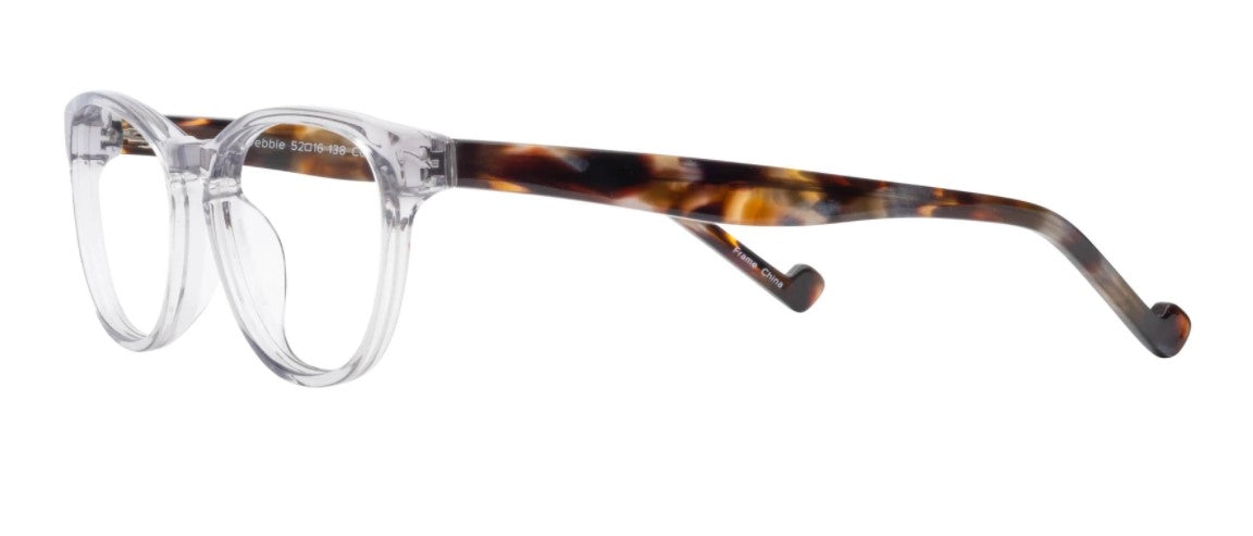 Renee's Readers Blue Light Blocking Debbie in Transparent Grey or Brown