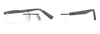 Scojo Gel Rimless Slim Rectangle in Midnight, Grey. Crystal or Tortoise
