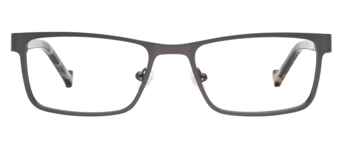 Renee's Readers Blue Light Blocking Howie in Grey or Black Metal