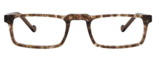 Renee's Readers Half Eye Jack in Black or Brown Translucent Pattern