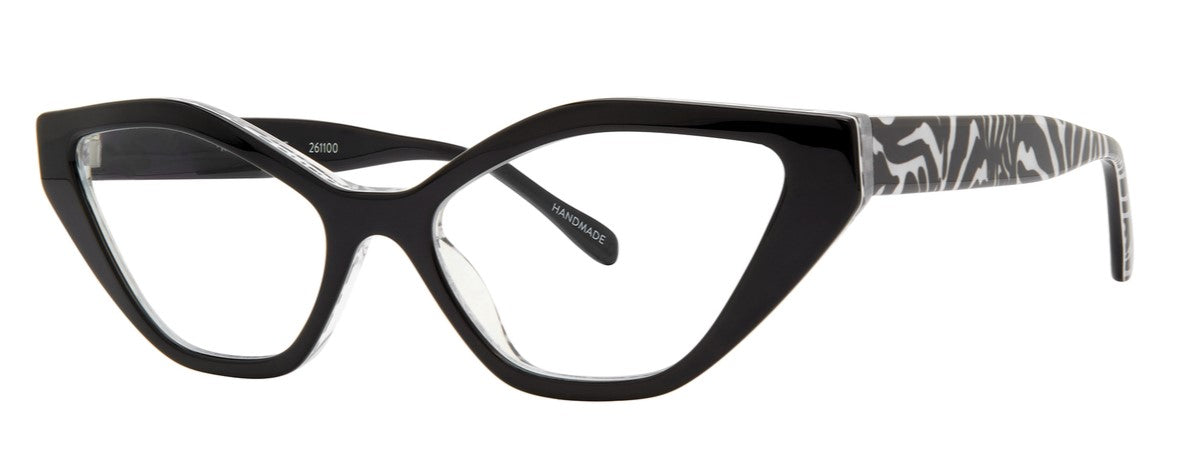 Scojo Maiden Lane in Black/Zebra Tortoise/Crystal or Cabernet