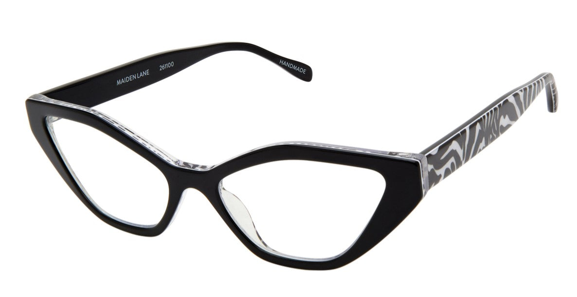 Scojo Maiden Lane in Black/Zebra Tortoise/Crystal or Cabernet