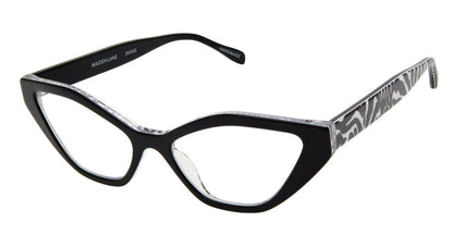 Scojo Maiden Lane in Black/Zebra Tortoise/Crystal or Cabernet