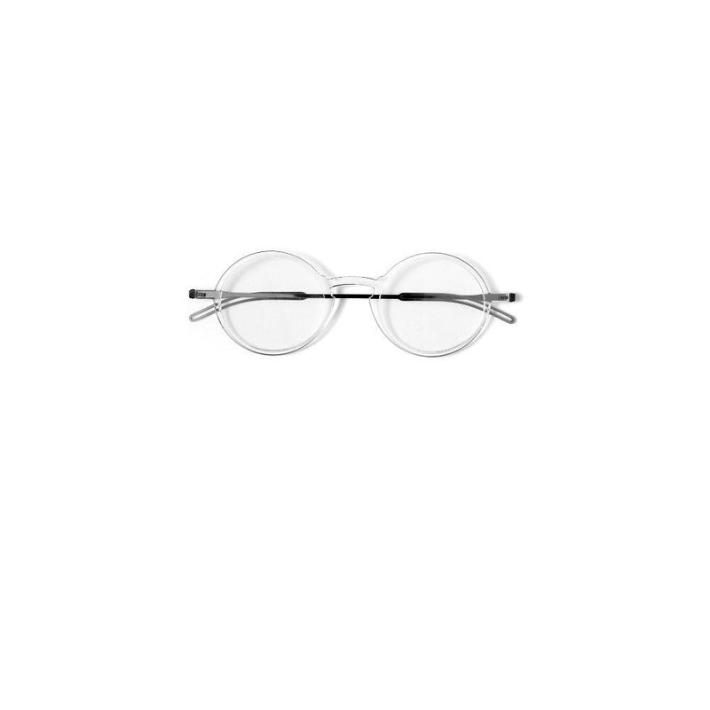 Thin Optics Manhattan Reading Glasses in Black, Brown or Clear