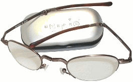 Myspex 36 Folding in Matte Black, Copper, Matte Rust or Platinum - ReadingGlassWorld