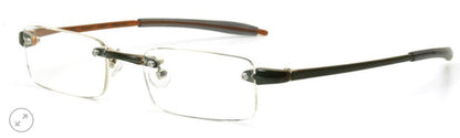 Visualite 01 Rimless Rectangle offered in 14 exciting colors - ReadingGlassWorld