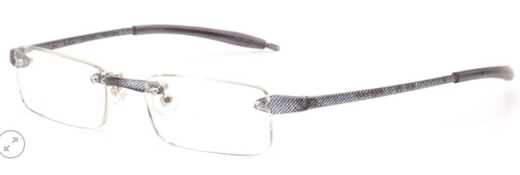 Visualite 01 Rimless Rectangle offered in 14 exciting colors - ReadingGlassWorld