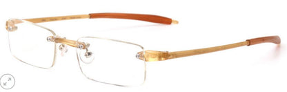 Visualite 01 Rimless Rectangle offered in 14 exciting colors - ReadingGlassWorld
